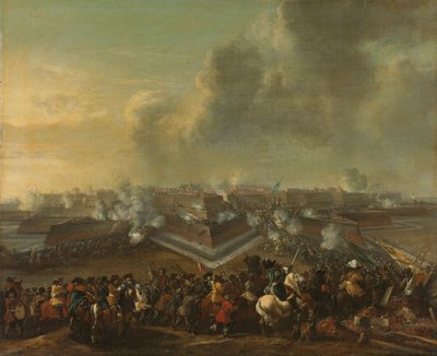 Assault on the Town of Coevorden by Pieter Wouwermans or Wouwerman